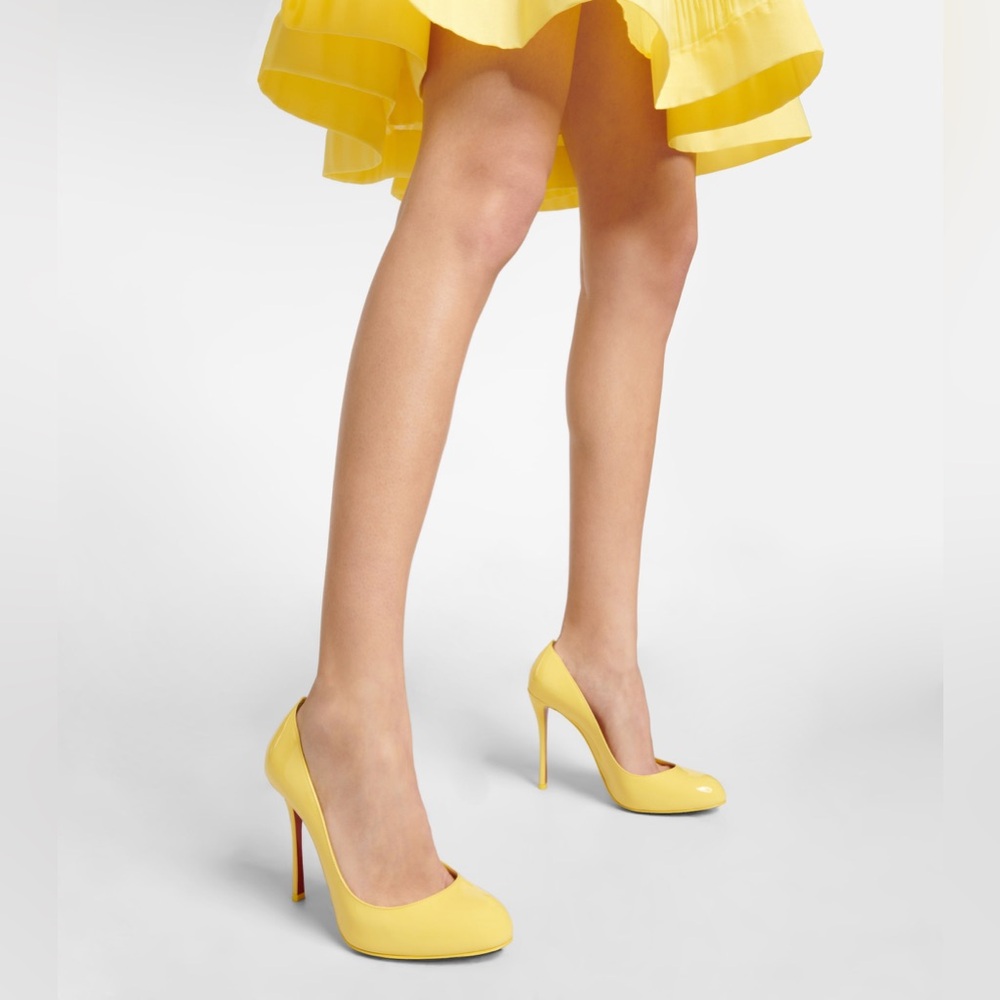 NIB CHRISTIAN LOUBOUTIN Dolly patent leather pumps 39 - Picture 4 of 9